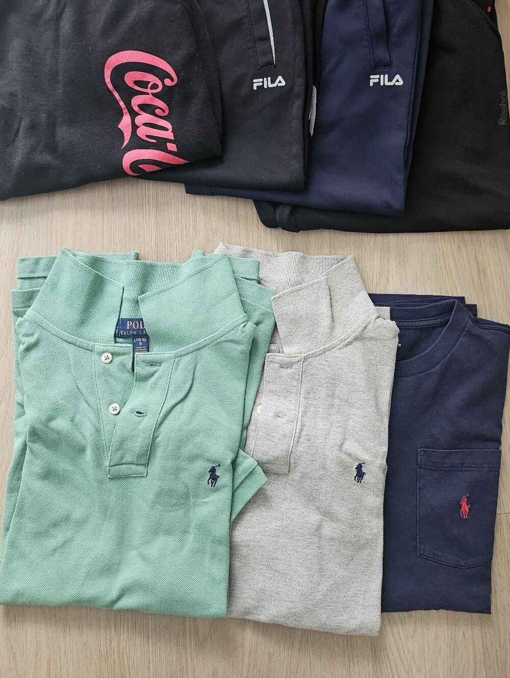 Lot- 3pcs Polo by Ralph Lauren Kids Tops (Jogger Pants as Free)